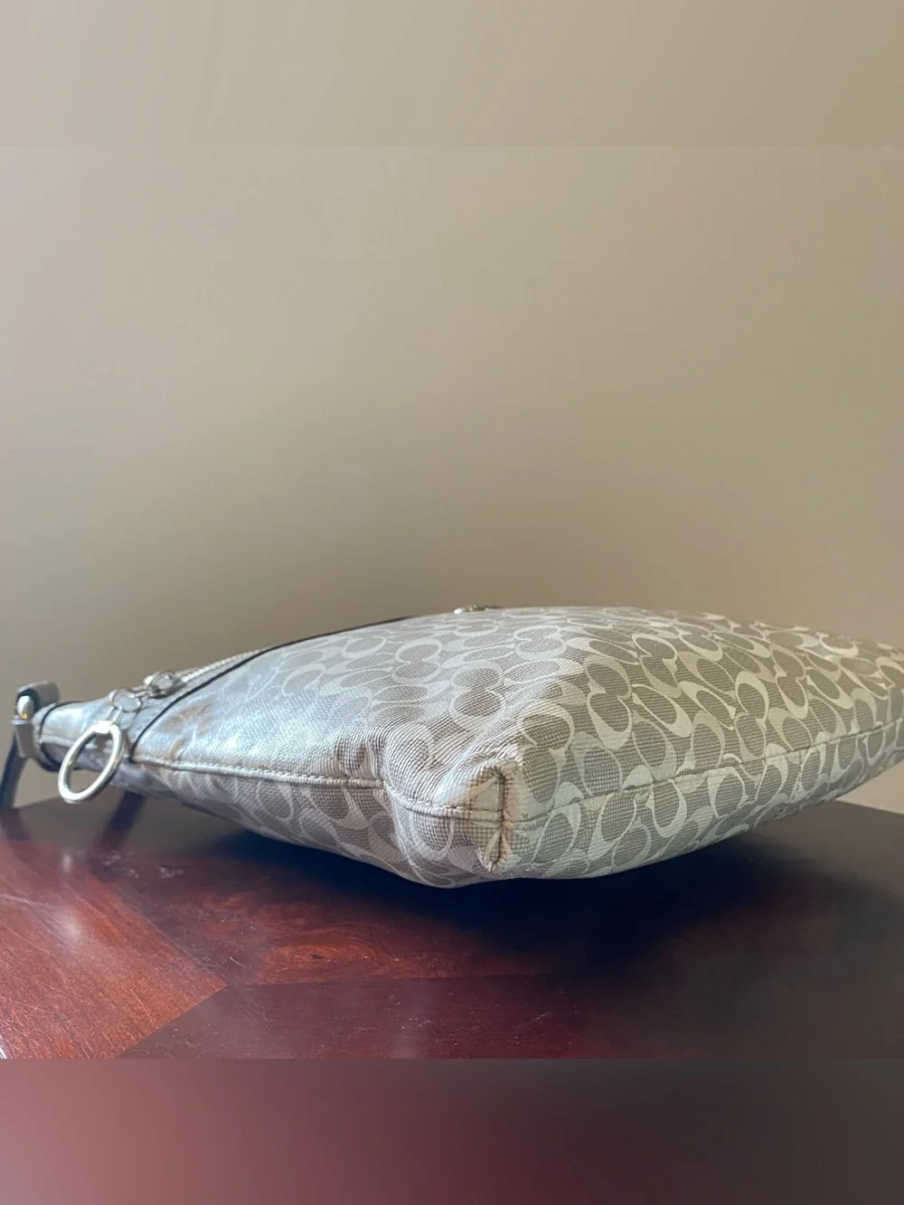 Coach crossbody grey